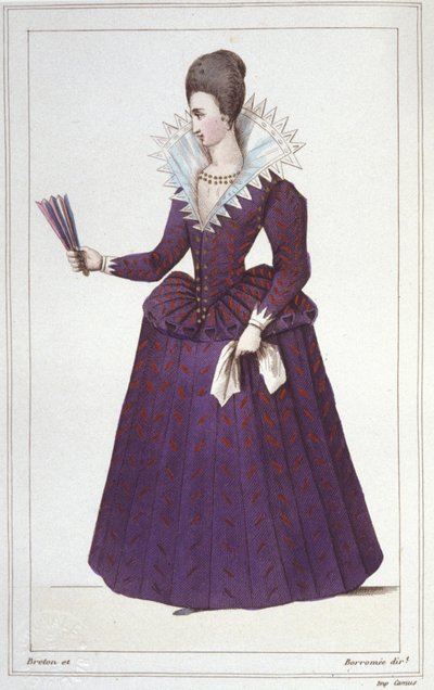 Porträtt av Gabrielle d