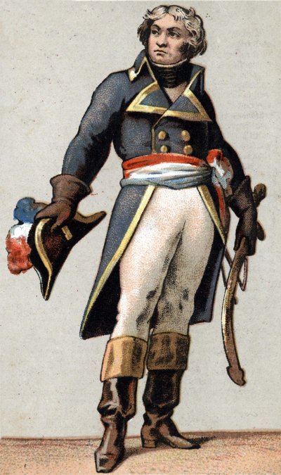 Porträtt av general Jean Baptiste Kléber (1753 - 1800) av Unknown artist