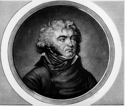 Porträtt av general Jean Baptiste Kleber (1753-1800). Gravyr i "" Komplett samling av historiska målningar från den franska revolutionen, i tre volymer.""" 1804. av Unknown artist