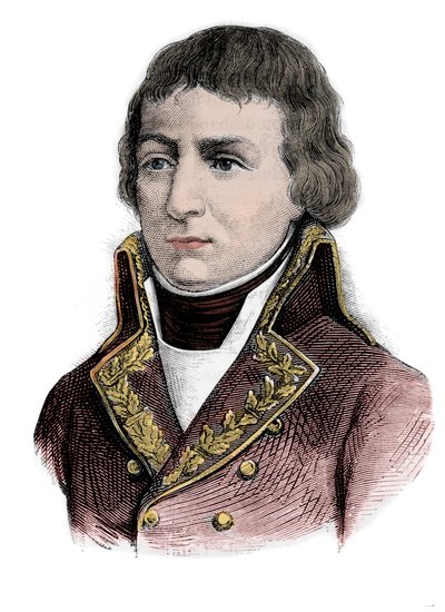 Porträtt av general Leonard Mathurin Duphot 1769-1797 av Unknown artist