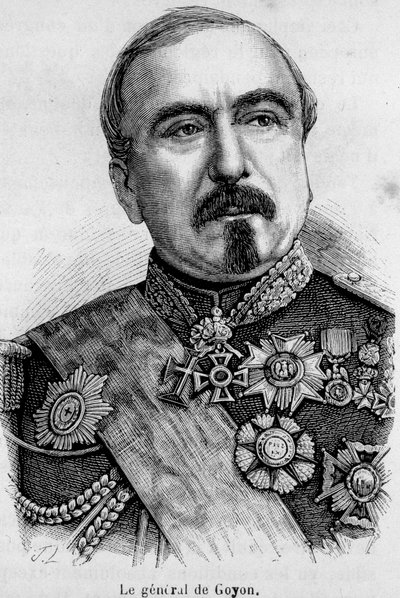 Porträtt av general de Goyon av Unknown artist