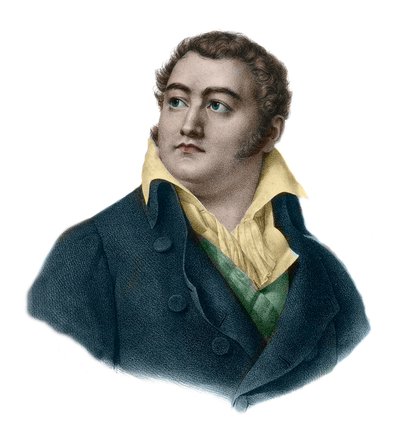 Porträtt av Georges Cadoudal (1771-1804) (dit Larive, dit Masson) general chouan av Unknown artist