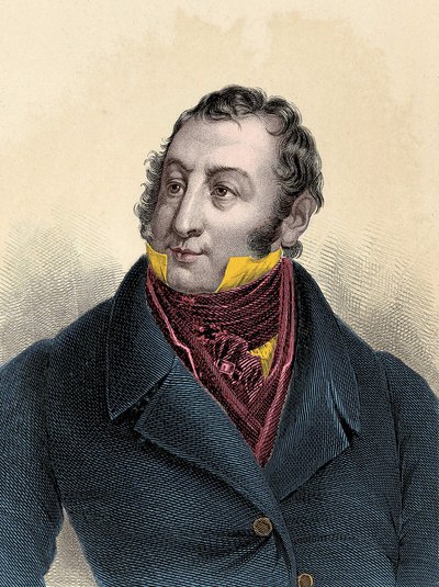 Porträtt av Gioacchino Rossini (1792-1868) av Unknown artist