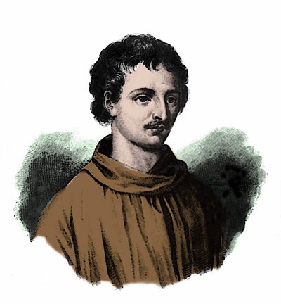 Porträtt av Giordano Bruno (1548-1600) av Unknown artist