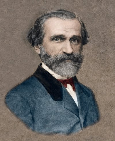 Porträtt av Giuseppe Verdi av Unknown artist