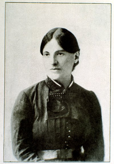 Porträtt av Giuseppina Raimondi (1841-1918) Hustru till patrioten och hjältarna till italienaren Risorgimento Giuseppe Garibaldi (1807-1882) av Unknown artist