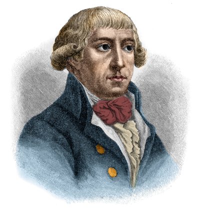 Porträtt av Gottfried August Burger (Geoffroy Auguste Burger av Unknown artist
