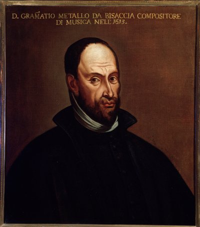 Porträtt av Grammatio Metallo (målning) av Unknown artist