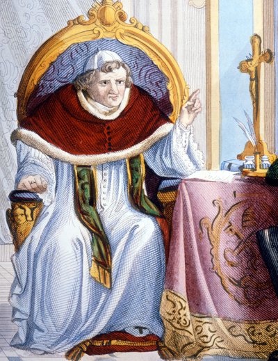 Porträtt av Gregorius XVI (1745 - 1846). av Unknown artist