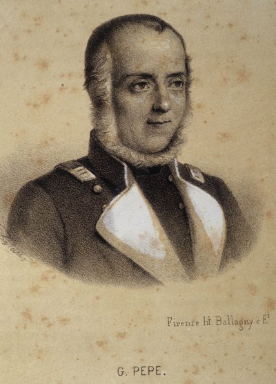 Porträtt av William Pepe (1783 - 1855), av Unknown artist