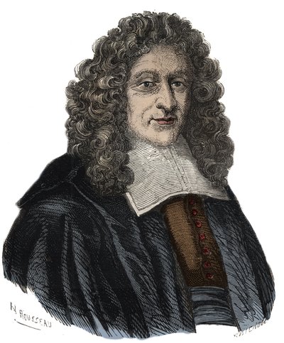 Porträtt av Guillaume Amfrye, Abbe av Chaulieu (1639 -1720) fransk libertinsk poet av Unknown artist