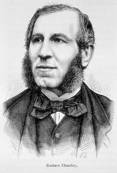 Porträtt av Gustave Chaudey av Unknown artist