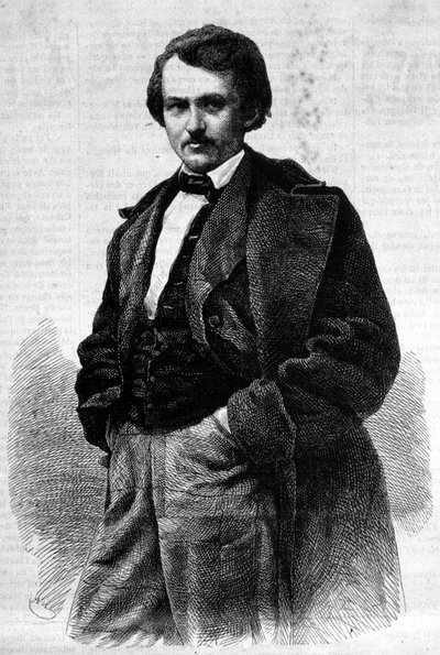 Porträtt av Gustave Doré (1832 - 1883). av Unknown artist