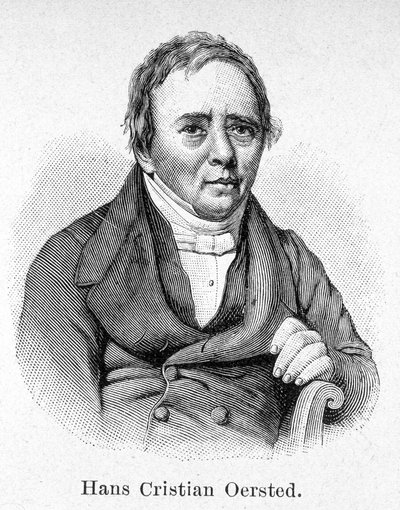 Porträtt av Hans Christian Oersted (Oersted eller Oersted av Unknown artist