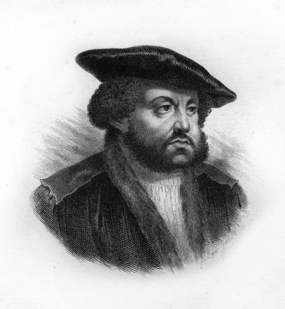 Porträtt av Hans Holbein 1495-1554 av Unknown artist