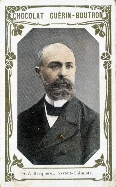 Porträtt av Henri Becquerel (1852 - 1908), fransk fysiker. av Unknown artist