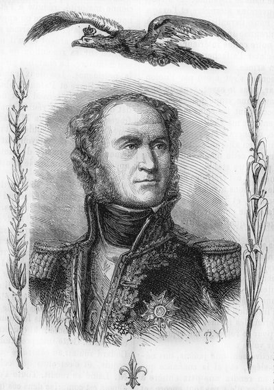 Porträtt av Henri Clarke, fransk general och politiker (hertig av Feltre 1809 av Unknown artist