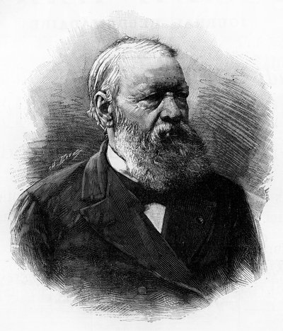 Porträtt av Henri Conscience (Hendrik Conscience av Unknown artist