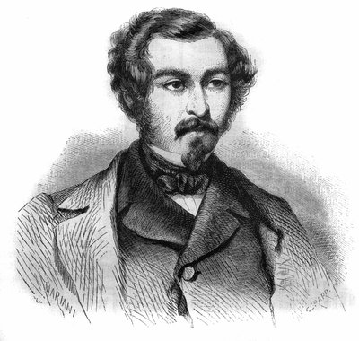 Porträtt av Henri de Ruolz (1811-1887), fransk kemist. av Unknown artist