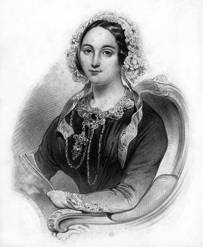Porträtt av Henriette Sontag (1806-1854), tysk sångerska. av Unknown artist