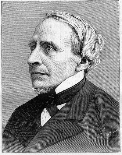 Porträtt av Herve Mangon (1821-1888), vetenskapens man. I naturen. Översyn av vetenskaper och deras tillämpningar för konst och industri.” 1888 av Unknown artist