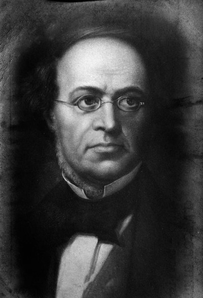 Porträtt av Jacques Halevy (gravyr) av Unknown artist