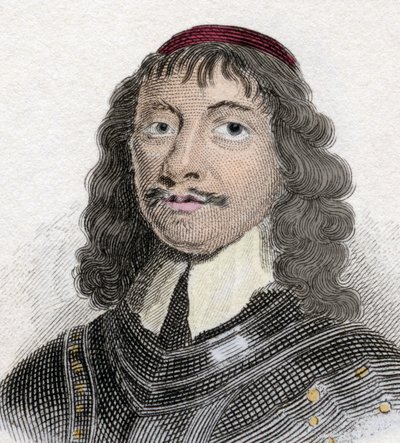 Porträtt av James Graham (1612-1650) 5:e jarlen och 1:e markisen av Montrose, skotsk adel och militär. av Unknown artist