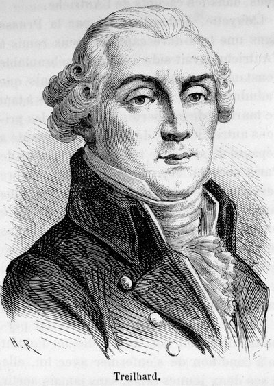 Porträtt av Jean Baptiste Treilhard (1742-1810), fransk politiker. av Unknown artist