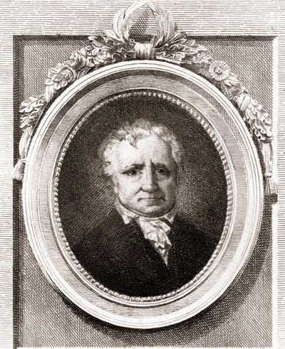 Porträtt av Jean Honoré Fragonard, fransk målare (1732 - 1806). av Unknown artist