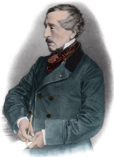 Porträtt av Jean Jacques (Jean-Jacques) Ampere (1800-1864) fransk historiker - av Unknown artist