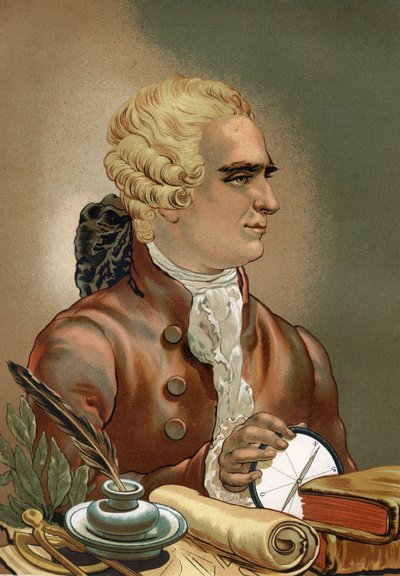 Porträtt av Jean Le Rond d