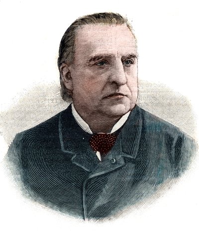 Porträtt av Jean Martin Charcot (1825-1893), läkare och neurolog. av Unknown artist