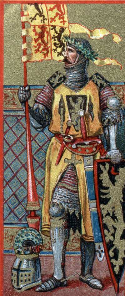 Porträtt av John (Johann) I av Brabant, känd som den segerrike av Unknown artist