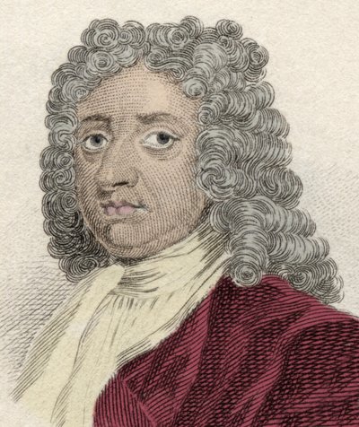 Porträtt av John Churchill, förste hertig av Marlborough (1650-1722), engelsk general och statsman. Gravyr av 1800-talet. av Unknown artist