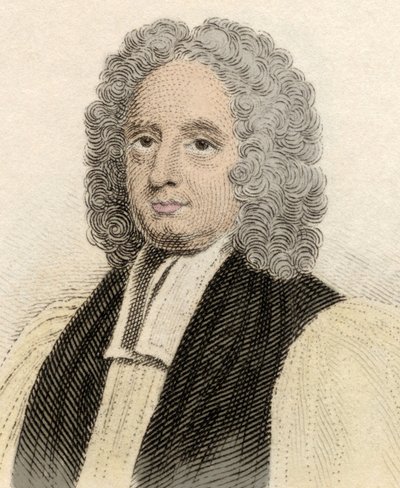 Porträtt av John Potter (ca 1674-1747), engelsk kyrklig och arkaisk Cantorbery. Gravyr av 1800-talet. av Unknown artist