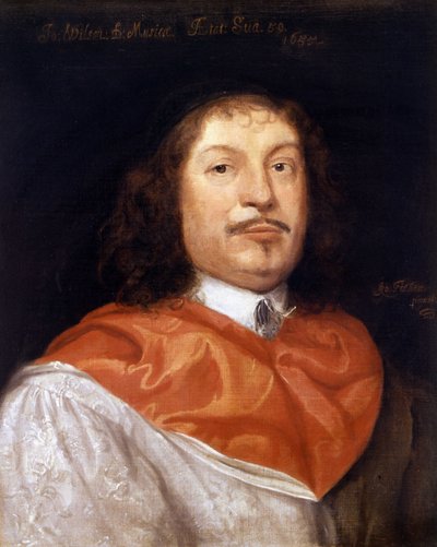 Porträtt av John Wilson av Unknown artist