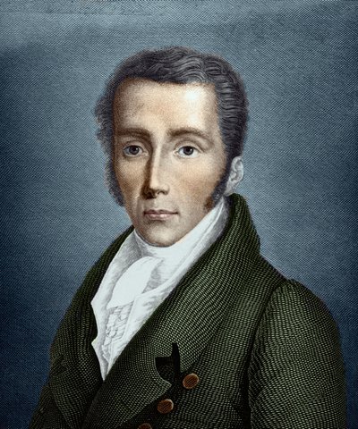Porträtt av Josef Von Fraunhofer tysk fysiker av Unknown Artist