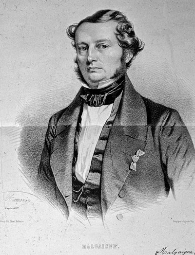 Porträtt av Joseph François Malgaigne (1806-1865) av Unknown artist