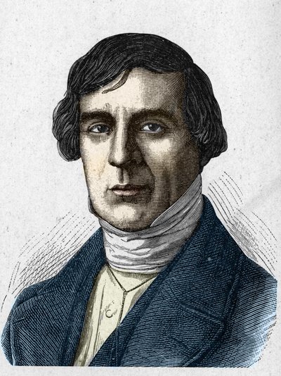 Porträtt av Jules Barthélemy Saint - Hilaire Saint Hilaire (Saint Hilaire) (1805 - 1895), fransk forskare och politiker av Unknown artist