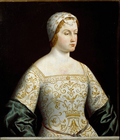 Porträtt av Laura de Noves av Unknown artist