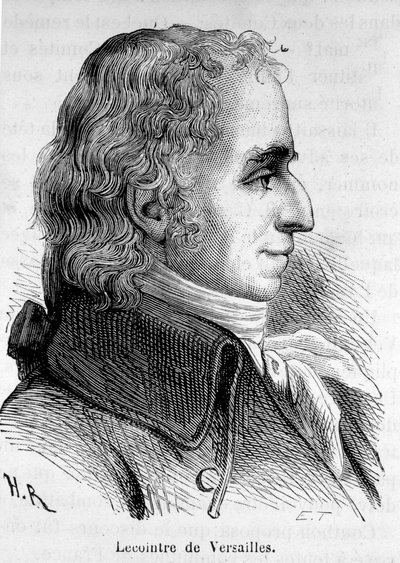 Porträtt av Laurent Lecointre dit Lecointre de Versailles (1742-1805), fransk politiker. av Unknown artist