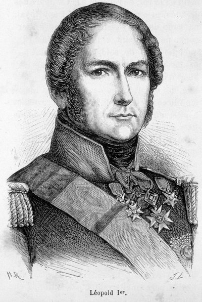 Porträtt av Leopold I av Sachsen Cobourg Gotha (Sachsen-Coburg-Gotha av Unknown artist