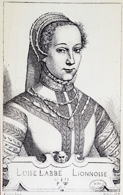 Porträtt av Loise Labbé av Unknown artist