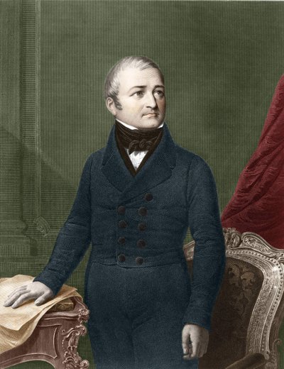 Porträtt av Louis Adolphe Thiers (1797 - 1877) ung. av Unknown artist