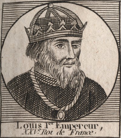Porträtt av Ludvig I den "Frome" av Unknown artist