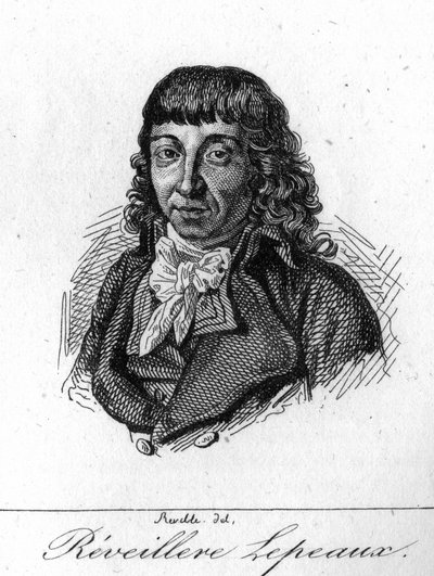 Porträtt av Louis Marie de La Révellière - Lépeaux (1753-1824), fransk politiker av Unknown artist