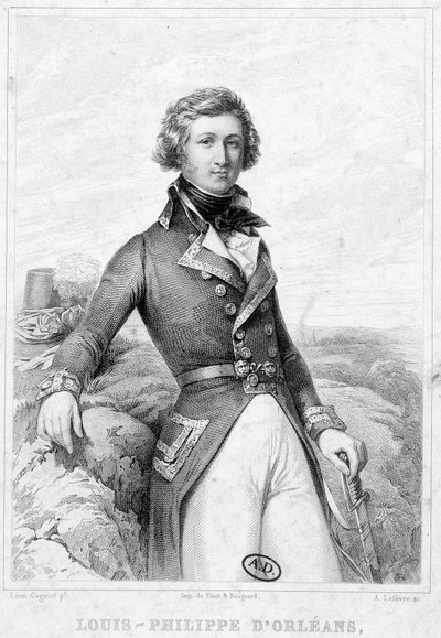 Porträtt av Louis Philippe d