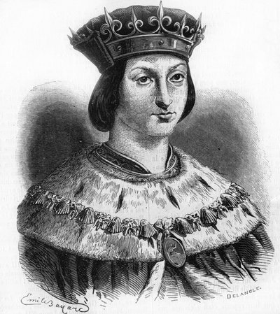Porträtt av Ludvig XII (1462-1515), kung av Frankrike. av Unknown artist
