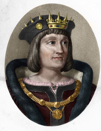 Porträtt av Ludvig XII. Kung av Frankrike 1462-1515. av Unknown artist