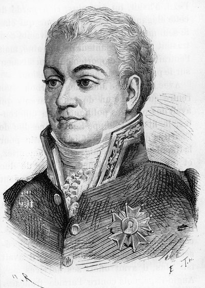 Porträtt av Louis de Fontanes (1757-1821), fransk författare och politiker, stormästare vid universitetet av Unknown artist